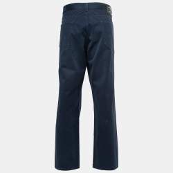 Pre Owned Versace Jeans Couture Dark Blue Cotton Jeans 3XL Waist 40"