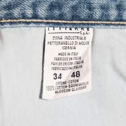 Pre Owned Versace Jeans Couture Blue Denim Jeans M Waist 32"
