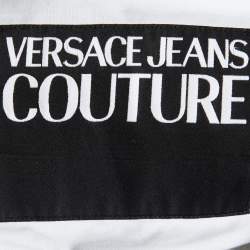 Pre Owned Versace Jeans Couture Multicolor Printed Denim Button Front Jacket M