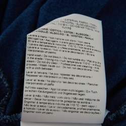 مم لوكة مسبقًا Versace Jeans Blue Tiger Print Jersey Crew Neck T-Shirt XL