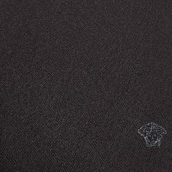 Pre Owned Versace Black Medusa Embroidered Silk 2-Pack Ties