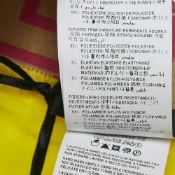 Versace Yellow/Pink Greca Border Synthetic Swim Shorts M
