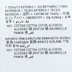 Pre Owned Versace White Jersey Logo Print T-Shirt L