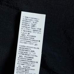Versace Beachwear Black Nylon Logo Detail Swim Shorts XXL