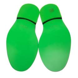 مملوكة مسبقًا حذاء لوفرز فيرساتشي جلد أسود سليب أون مزين ميدوسا مقاس 40