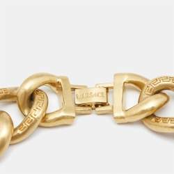 Versace Icon Medusa Gold Tone Necklace