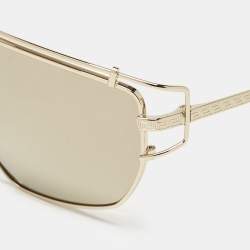 Versace Gold Mirror MOD 2202 Aviator Sunglasses