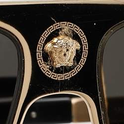 Versace Gold Mirrored MOD. 2212 Aviator Sunglasses