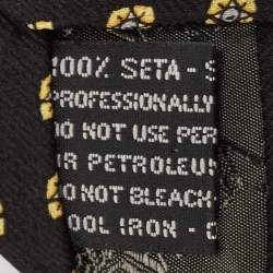 Versace Multicolor Patterned Silk Classic V2 Tie