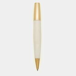 Pre Owned Versace Medusa Composite Gold Tone Ballpoint Pen
