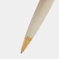 Pre Owned Versace Medusa Composite Gold Tone Ballpoint Pen
