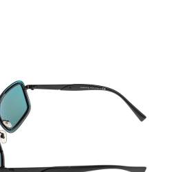 Versace Black/Orange Mirrored 2183 Square Sunglasses
