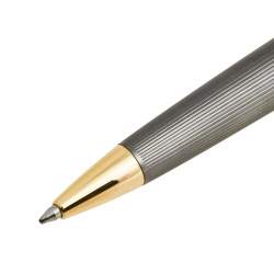 مملوكة مسبقًا Versace Astrea VR7070015 Grey Gold Coated Steel Ballpoint Pen