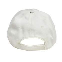 Versace White Medusa Logo Signature Cotton Baseball Cap