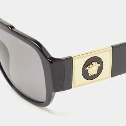 Versace Black Medusa Icon Polarized Sunglasses