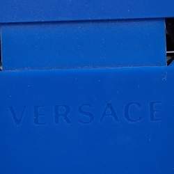 Versace Blue Rubber La Medusa Airpods Case
