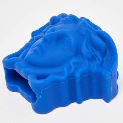 Versace Blue Rubber La Medusa Airpods Case