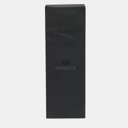 Pre Owned Versace Navy Blue Diagonal Striped Silk Tie