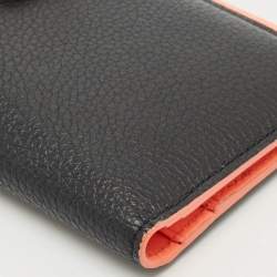 Versace Black Leather Medusa Long Wallet