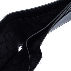Versace Black Leather Bifold Wallet