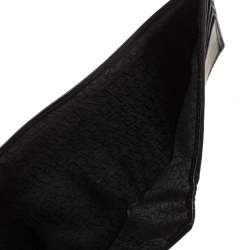 Versace Black Leather Medusa Bifold Wallet