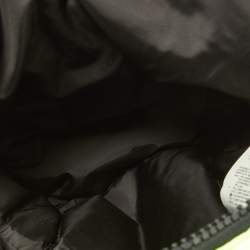 Versace Neon Yellow Nylon Sling Bag