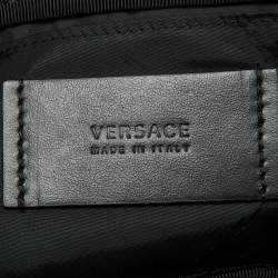 Versace Blue Nylon Belt Bag