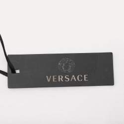 مملوكة مسبقًا Versace White Cotton Logo Print Crew Neck T-Shirt 2XL