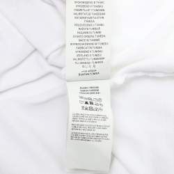 Versace White Cotton Polo Shirt L