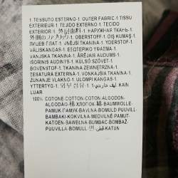 Pre Owned Versace Black/Purple Medusa Print Jersey Lenticular Foulard T-shirt S