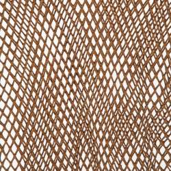 Versace Brown Mesh Crew Neck T-Shirt S