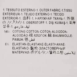 Pre Owned تي شيرت فيرساتشي طباعة شعار أبيض قطن ياقة دائرية مقاس متوسط