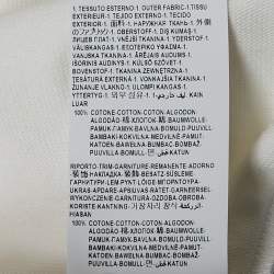 Versace White Kith Print Cotton Crewneck T-Shirt M