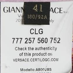 Gianni Versace Multicolor Printed Cotton Short Sleeve Shirt L