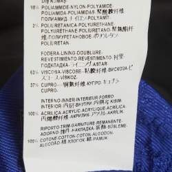 Pre Owned جاكيت بومبر فيرساتشي صناعي أسود مقاس كبير جداً ( اكسترا لارج )