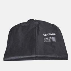 Pre Owned Versace Off White Gabardine Regular Fit Blazer XXS