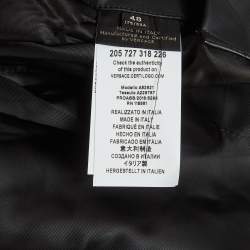 Pre Owned Kith x Versace Brown/Black Monogram Fur Coaches Jacket M