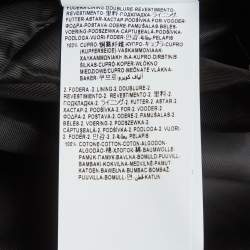 Pre Owned Kith x Versace Brown/Black Monogram Fur Coaches Jacket M