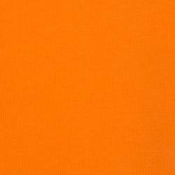 Pre Owned Versace Orange Cotton Knit V neck Buttoned Collar Sweater XXL