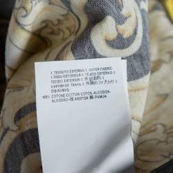 Pre Owned Versace Muticolor Baroque Print Cotton Crewneck T-Shirt XL 