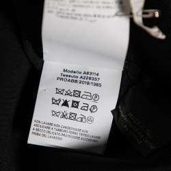 مملوكة مسبقًا Versace Black Dragon Print Silk Shirt XXXS