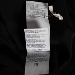 مملوكة مسبقًا Versace Black Dragon Print Silk Shirt XXXS