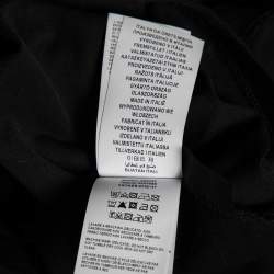 مملوكة مسبقًا Versace Black Medusa Printed Cotton Short Sleeve T-Shirt L