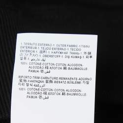 Pre Owned Versace Black Logo Printed Cotton Knit Mitchel Fit Sweatshirt XL