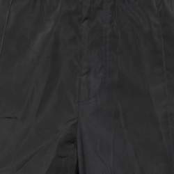 Versace Black Medusa Printed Polyester Joggers XL