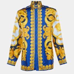 Versace 2024 shirt blue