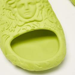 Versace Green Rubber Mules Size 46