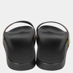 Versace Medusa Coin Stud Leather Slides (45 EUR)