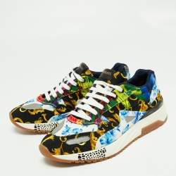 Barocco print mix hot sale achilles sneaker