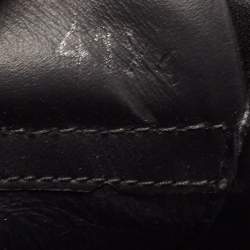 Versace Black Suede and Leather Medusa Low Top Sneakers Size 41.5